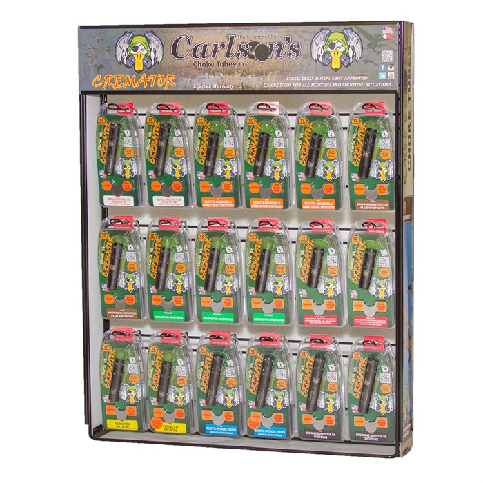 CARLSON'S - CREMATOR PORTED W/INV DS & OPT HP RACK (18 SKU, 2 DEEP) DROPSHIP