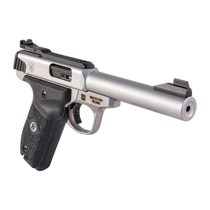 SMITH &amp; WESSON - SW22 VICTORY TARGET 22LR 10+1 5.5&quot; SS