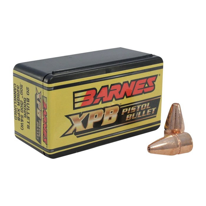 BARNES BULLETS BARNES XPB 500 S&W (0.500') PISTOL BULLETS