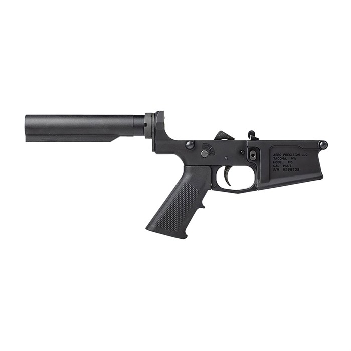 AERO PRECISION - M5 CARBINE COMPLETE LOWER RECEIVER W/A2 GRIP NO STOCK