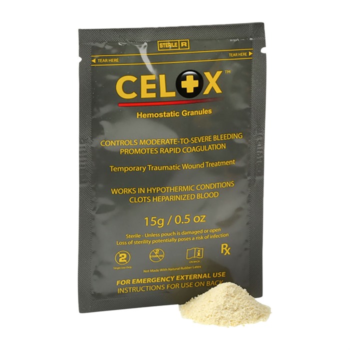 CELOX MEDICAL - HEMOSTATIC GRANULES