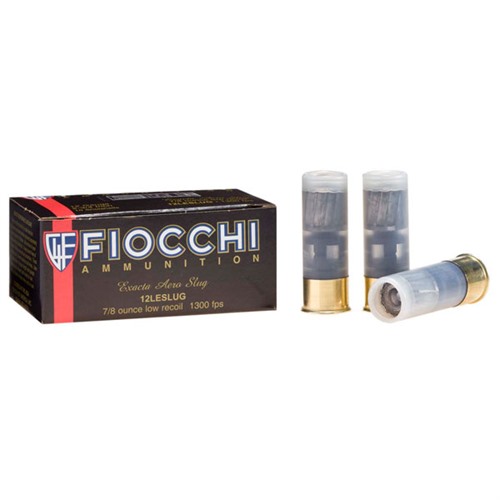 FIOCCHI AMMUNITION - Fiocchi Aero Slug Low Recoil 12ga 2.75" 7/8oz 10/bx