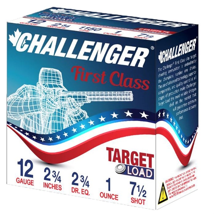 CHALLENGER AMMO FIRST CLASS TARGET LOAD 410 BORE 2-1/2 AMMO