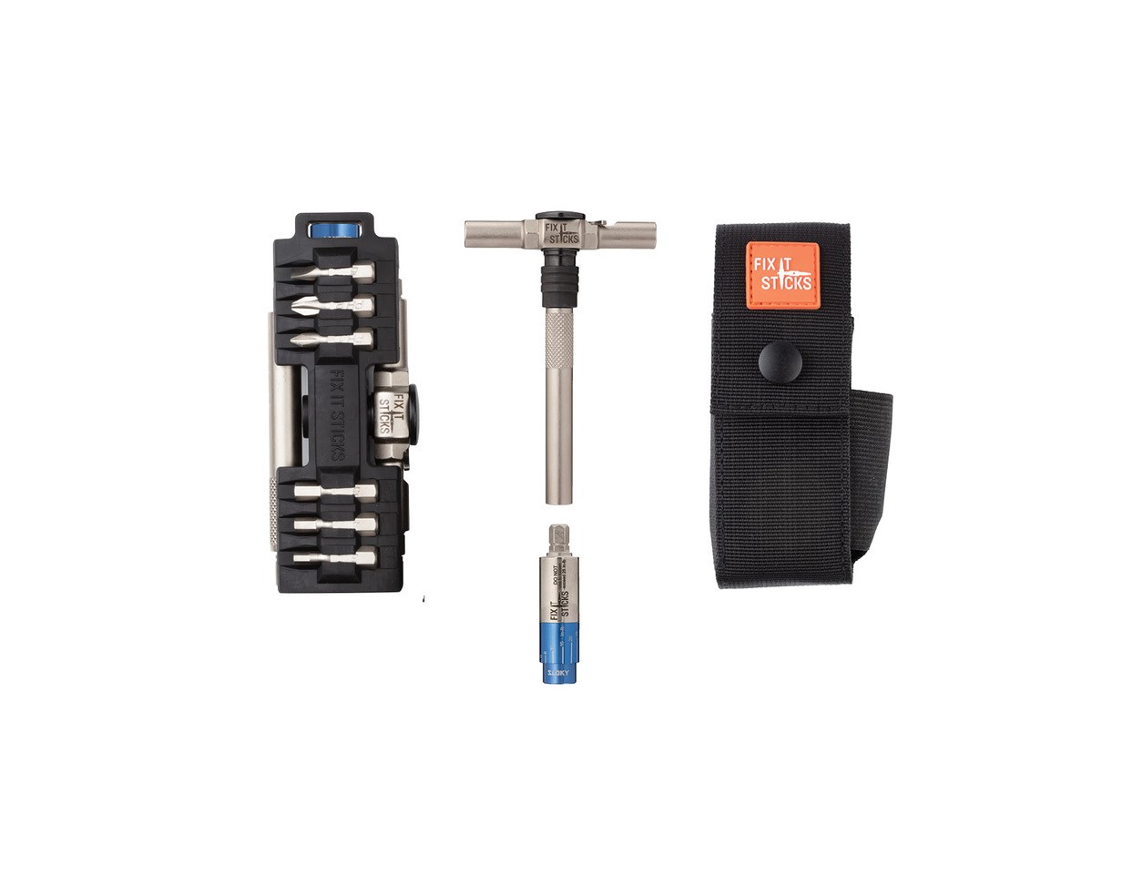 FIX IT STICKS - THE WORKS TOOLKIT WITH 18 BIT ADD-ON AND PIN PUNCH SET
