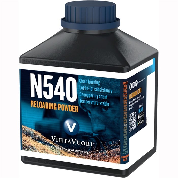 VIHTAVUORI N540 1lb Smokeless Rifle Powder
