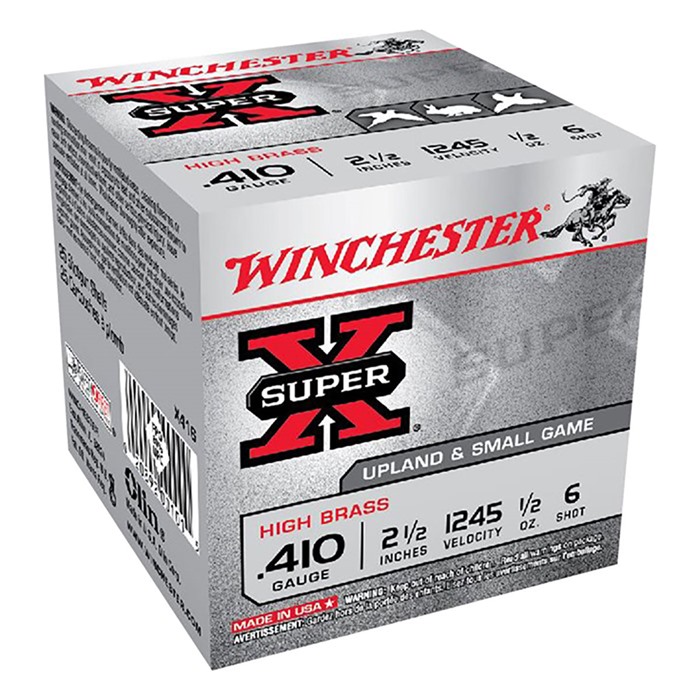 WINCHESTER - SUPER X HIGH BRASS 410 BORE SHOTGUN AMMO