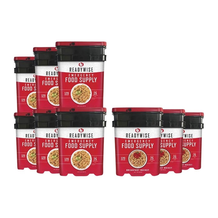 READYWISE - 1080 SERVING PACKAGE OF LONG TERM EMERGENCY FOOD SUPPLY