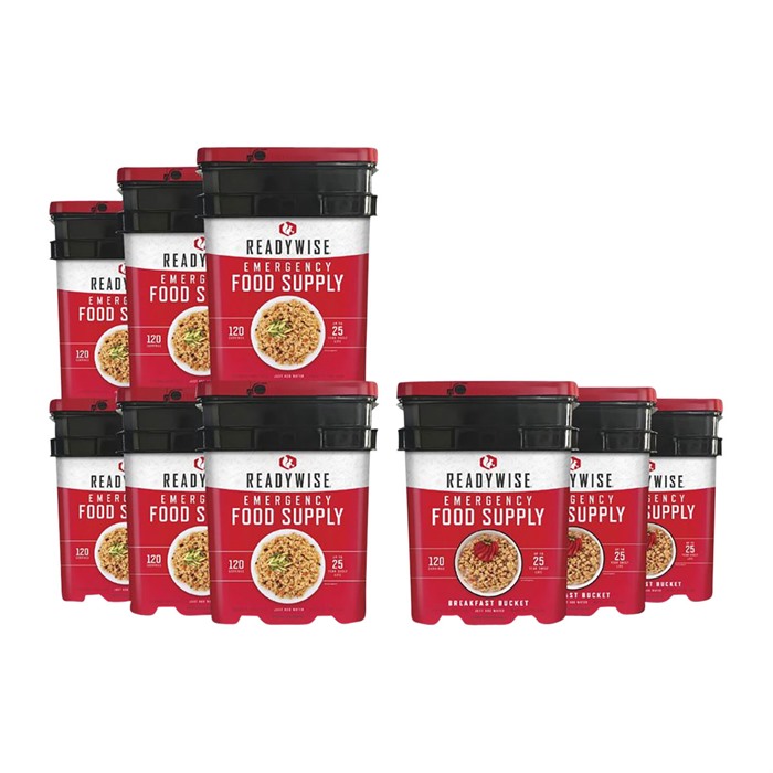 READYWISE - 1080 SERVING PACKAGE OF LONG TERM EMERGENCY FOOD SUPPLY