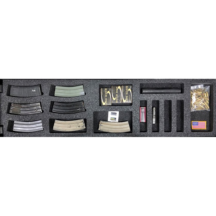 GUNFORMZ AR15 PELICAN STORM 3300 GUN CASE FOAM INSERTS