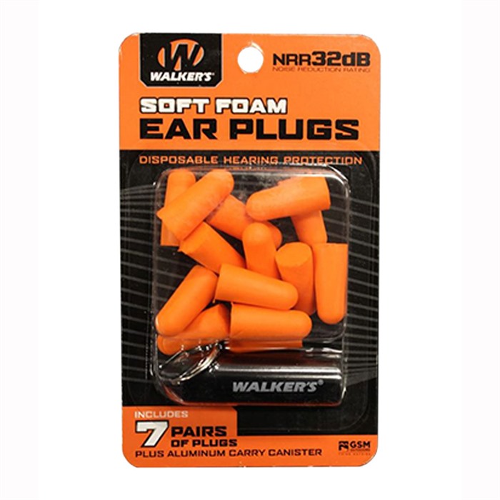 WALKERS GAME EAR WALKERS FOAM EAR PLUGS