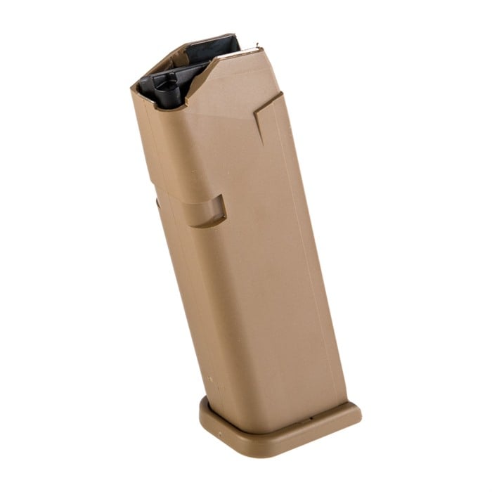 GLOCK Magazine 9mm Luger 17rd for Glock 17/19X Coyote 3-Pack SKU: 430110578 | Brownells