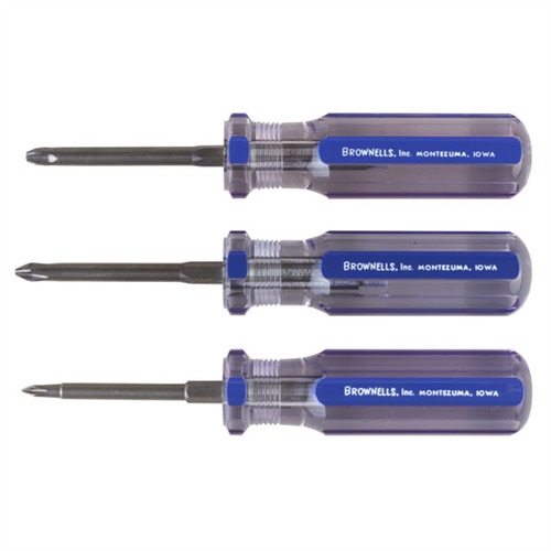BROWNELLS PHILLIPS "ANTICAM" FIXEDBLADE SCREWDRIVERS