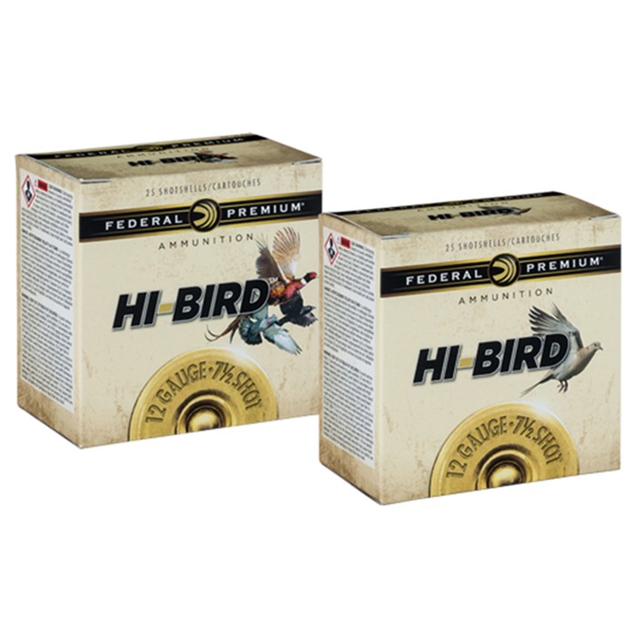 FEDERAL - HI-BIRD 12 GAUGE 2-3/4" AMMO
