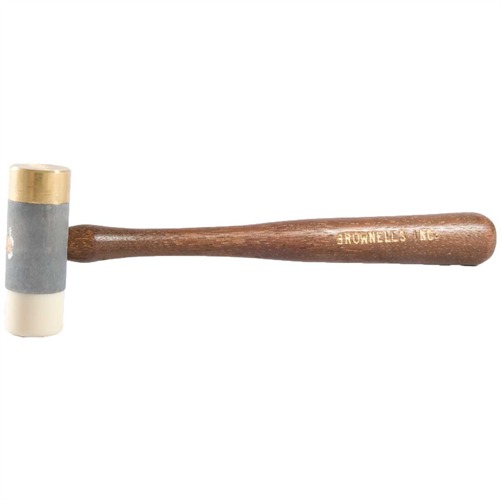 BROWNELLS 1" NYLON/BRASS HAMMER
