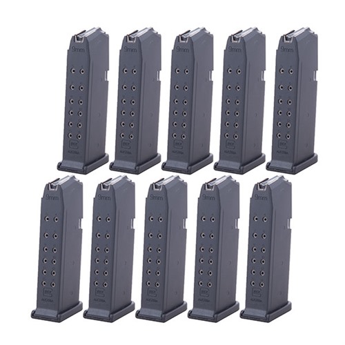 GLOCK - MODEL 19 9MM MAGAZINE 10 PACK