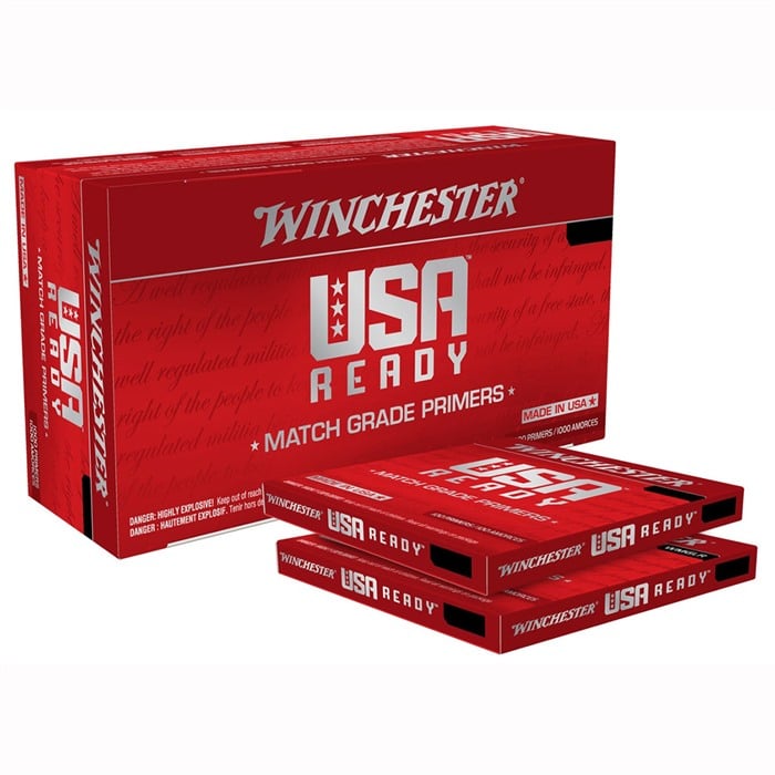 WINCHESTER PRIMER LARGE RIFLE MATCH 5000/CASE