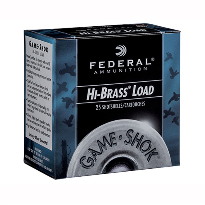 FEDERAL - GAME-SHOK UPLAND HI-BRASS AMMO 28 GAUGE 2-3/4" 1 OZ #7.5 SHOT