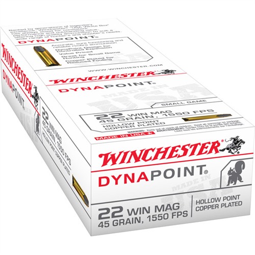 WINCHESTER - DYNAPOINT 22 MAGNUM (WMR) RIMFIRE AMMO