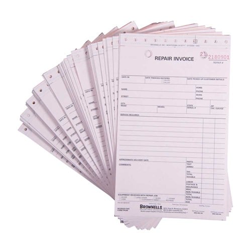 BROWNELLS REPAIR LOG BOOKS | Brownells