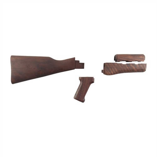 AK-47 STOCK SET FIXED WOOD