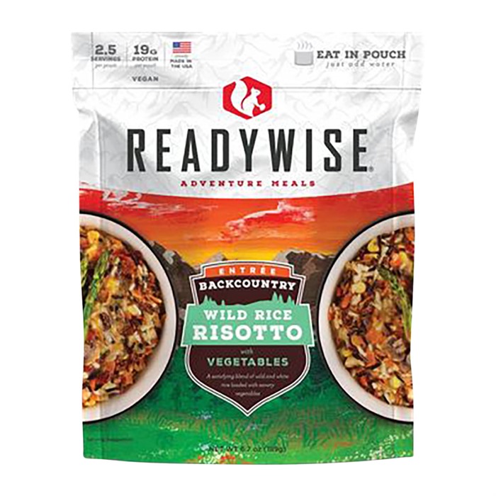 READYWISE - BACKCOUNTRY WILD RICE RISOTTO WITH VEGETABLES