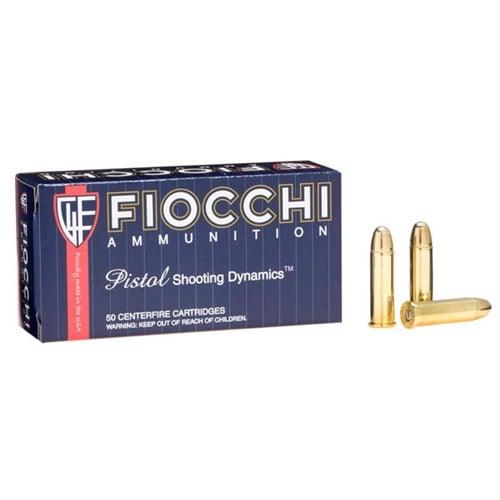 FIOCCHI AMMUNITION - Fiocchi Shooting Dynamics 38 Special 130gr FMJ 50/bx