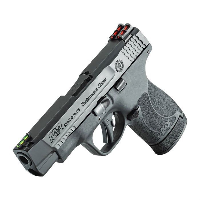 SMITH &amp; WESSON - PC M&amp;P 9 SHIELD PLUS NTS FIBER OPTIC 4&#39;