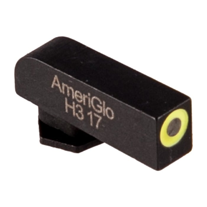 AMERIGLO - TRITIUM LIME LUMI ROUND OUTLINE FRONT SIGHTS FOR GLOCK®