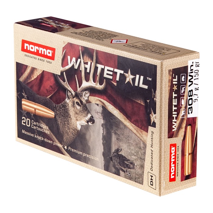 NORMA - WHITETAIL 308 WINCHESTER AMMO