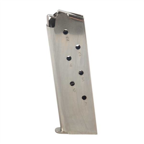 Three Mec-Gar 1911 Government .45 ACP 8-Round Magazines - Blue Finish, Fast Shipping
