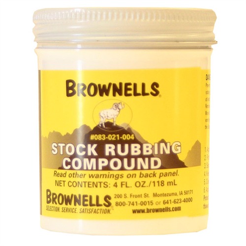 BROWNELLS "Original" Stock Rubbing Compound 1 Pint SKU 083021016