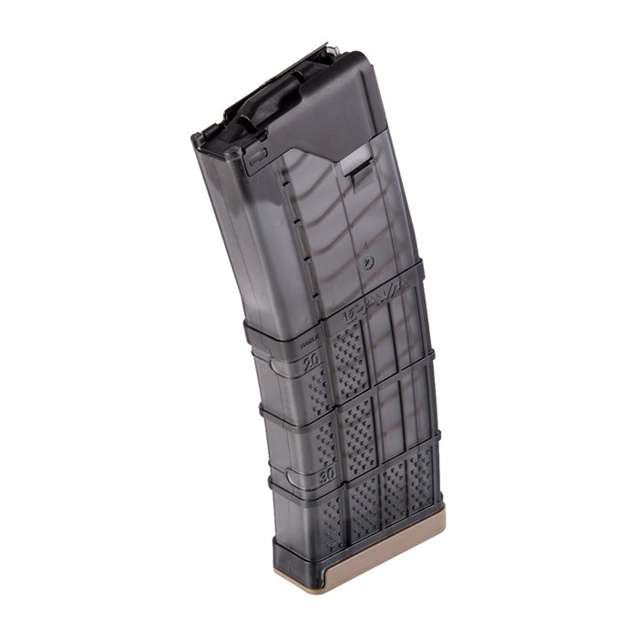 LANCER SYSTEMS - AR-15 L5AWM 300BLK TRANSLUCENT SMOKE MAGAZINE 30RD