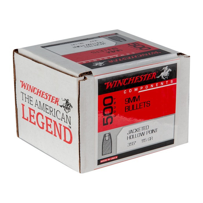 WINCHESTER - 9MM (0.355&#39;) BULLETS