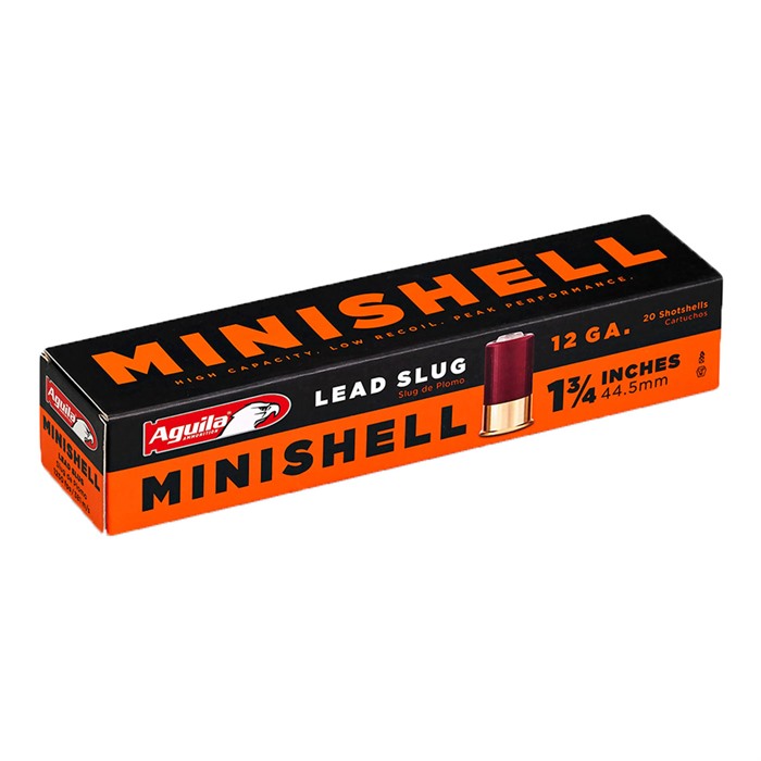 AGUILA - 12 GAUGE MINISHELL 1-3/4&quot; 7/8OZ SLUG