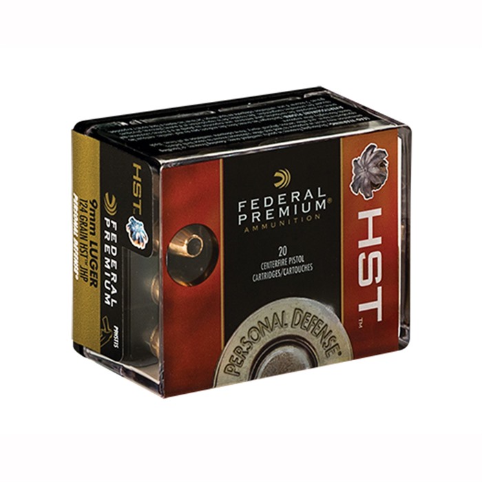FEDERAL - PREMIUM PERSONAL DEFENSE 9MM LUGER AMMO