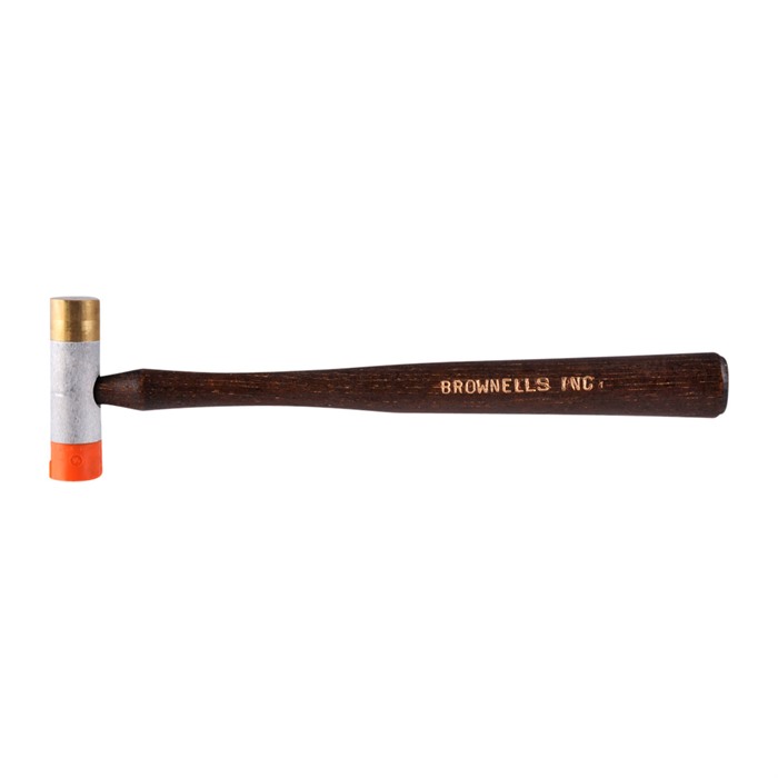 BROWNELLS - 3/4&quot; PLASTIC/BRASS HAMMER