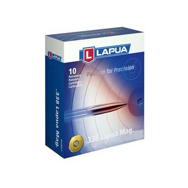 LAPUA - SCENAR AMMO 338 LAPUA MAGNUM 300GR HPBT