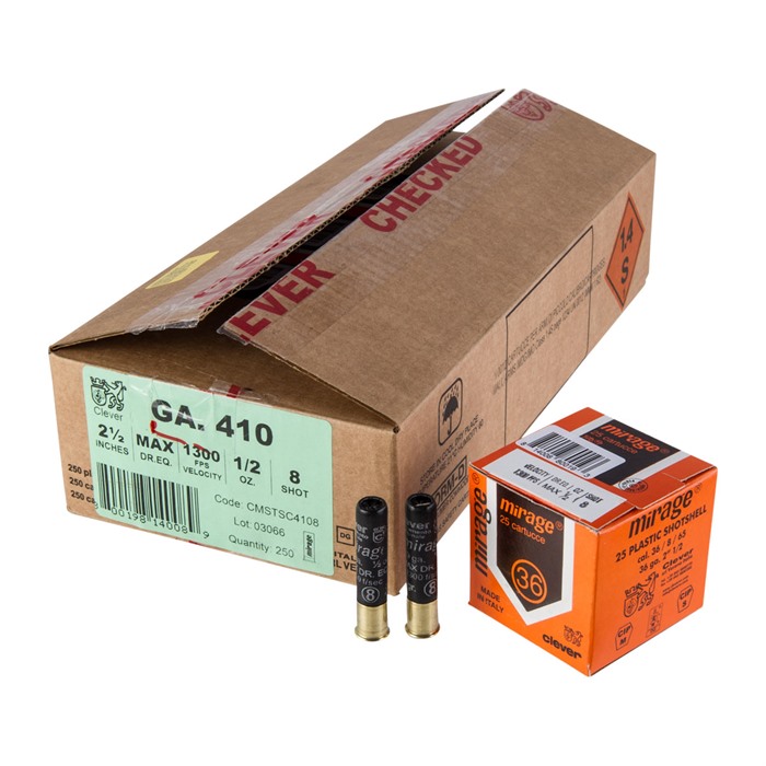 CLEVER - T1 410 BORE 2-1/2&quot; 1/2 OZ AMMO
