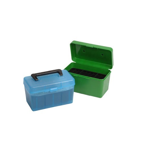 MTM - MTM  Deluxe Ammo Box 50 Round Handle 300 WSM 300 Rem Ultra Mag