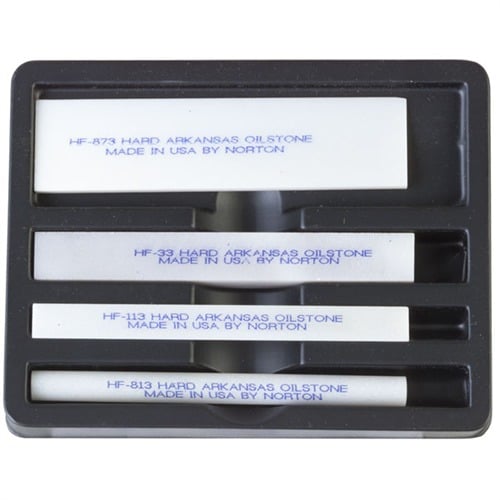 BROWNELLS GUNSMITH'S PREMIUM ARKANSAS STONE FILE SET