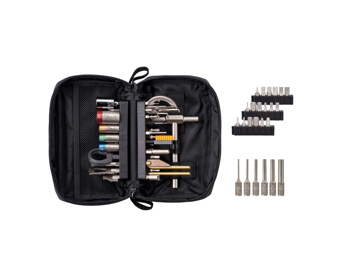 FIX IT STICKS - COMPACT RATCHET MULTI-TOOL WITH MINI TORQUE DRIVER