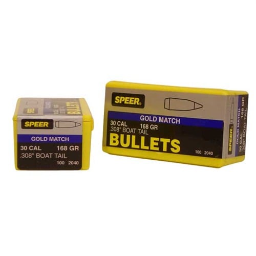 CCI Speer Bullet .30 .308 168GR BT Match