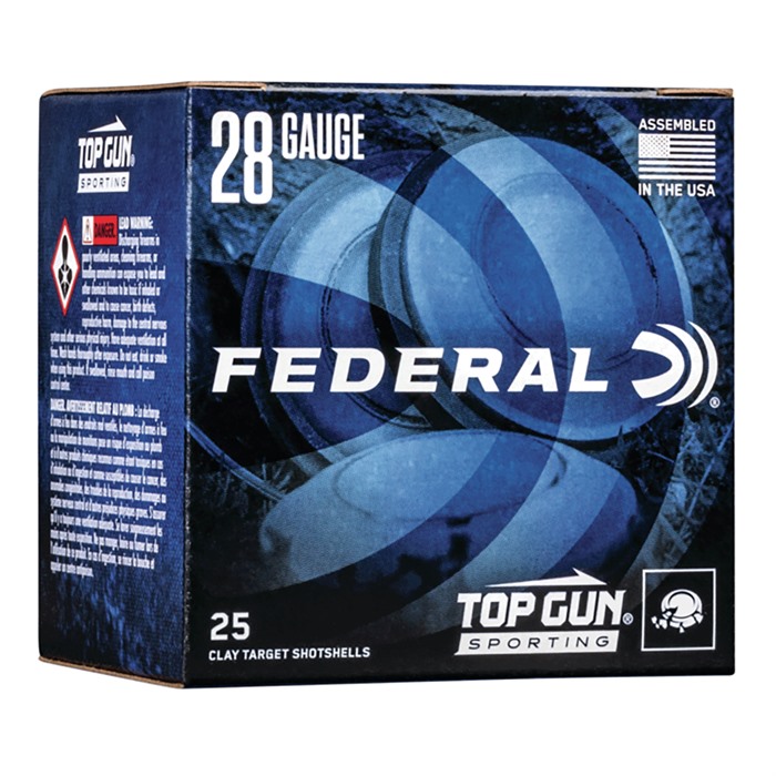 FEDERAL - TOP GUN SPORTING 28 GAUGE 2-3/4" AMMO