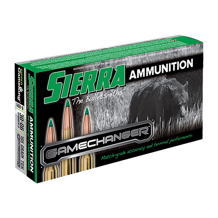 SIERRA BULLETS, INC. - GAMECHANGER 30-06 SPRINGFIELD AMMO