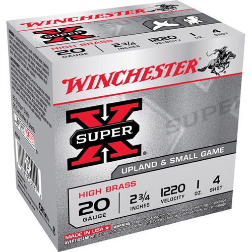 WINCHESTER - SUPER-X HIGH BRASS 20 GAUGE SHOTGUN AMMO
