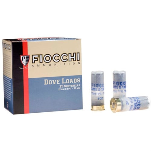 FIOCCHI AMMUNITION - FIOCCHI GAME LOAD 12GA 2.75" 1OZ #7.5 25/BX