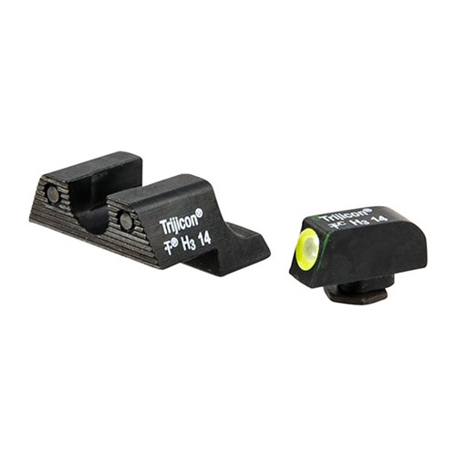 thumbnail image 2 of Trijicon HD Night Sights Set For Glock 17-39 9mm Tritium Orange Front 600538 GL101O 2 of 4