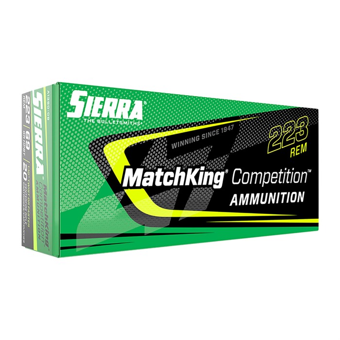SIERRA BULLETS, INC. - MATCHKING COMPETITION 223 REMINGTON AMMO