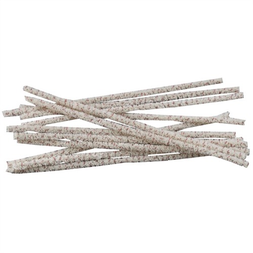 Pipe Cleaners, L: 30 cm, 15 mm, Brown, 15 pc