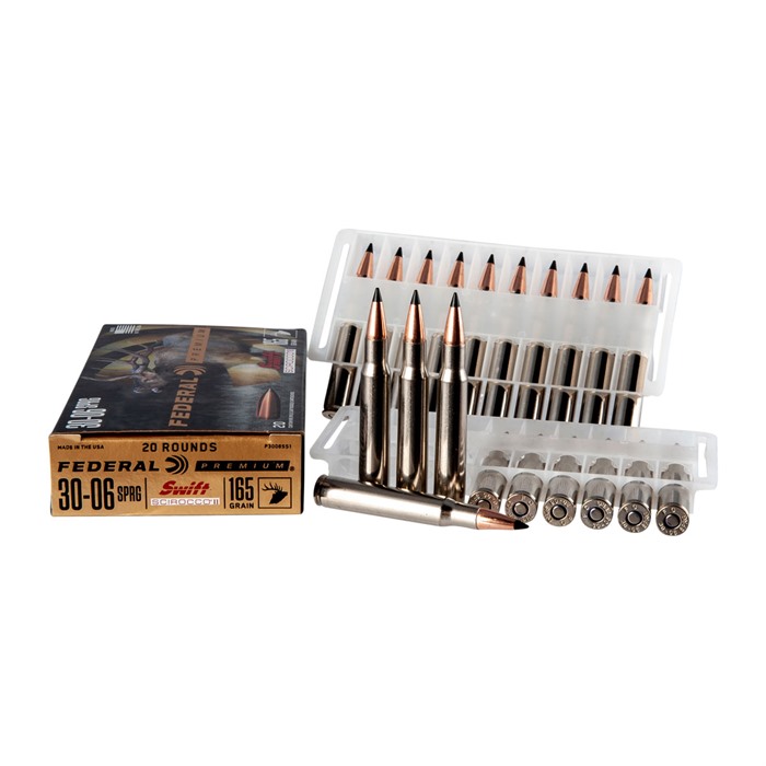 Federal 30-06 Ammunition P3006SS1 165 Grain Swift Scirocco 20 Rounds-img-3